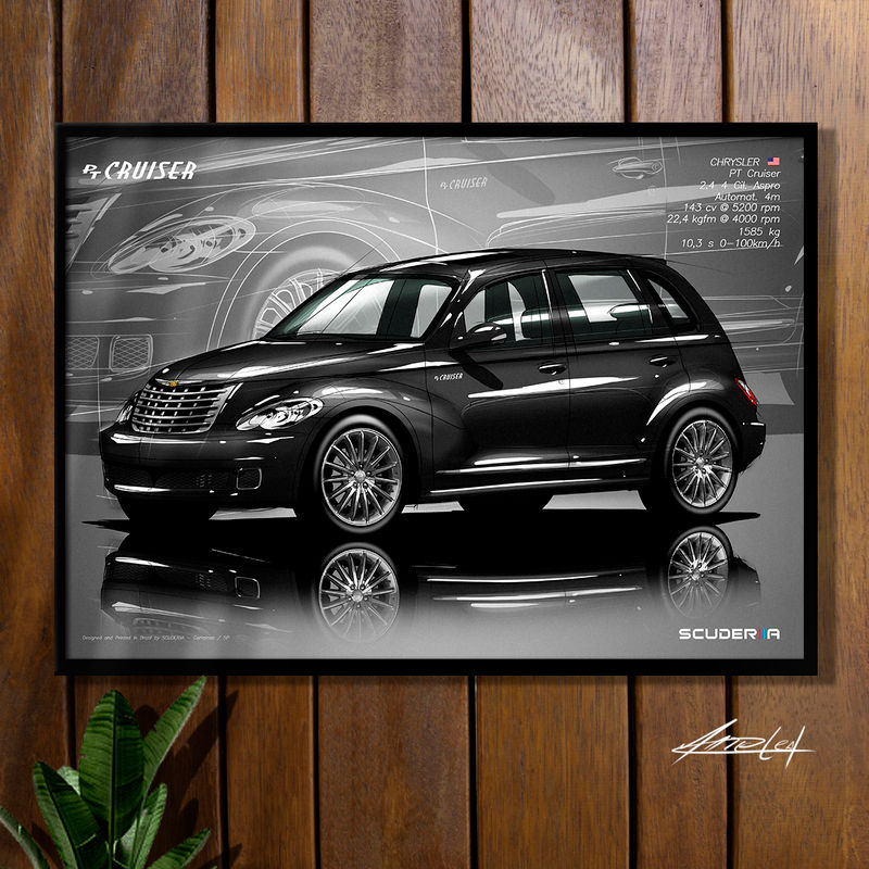 Miniatura: QUADRO DECORATIVO CHRYSLER PT CRUISER - PERSPECTIVE
