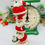 Thumbnail: Holt Howard stacked Santa’s totem candle holder