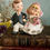Thumbnail: Norcrest 1950s immaculate Bride & Groom Figurines Wedding Cake Toppers