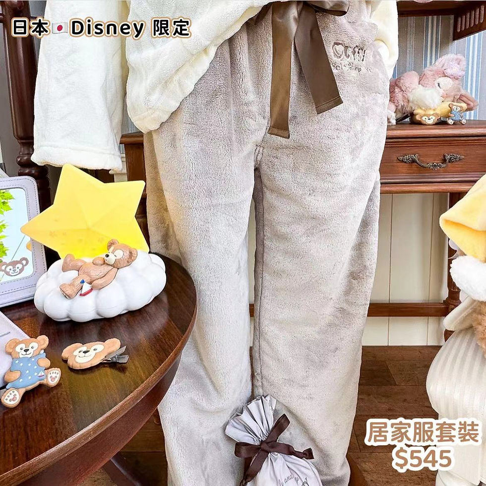 縮圖：🇯🇵TDR Duffy and Friends 居家服套裝