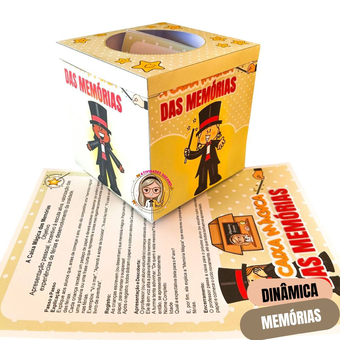 A Caixa Mágica das Memórias – Dinâmica