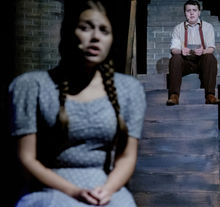 Addison Rando as Sarah, Alec Ewing as David