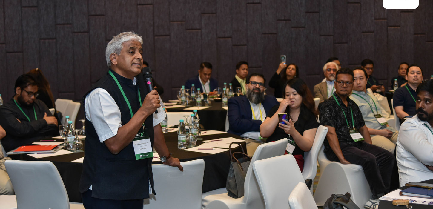 Attendees asking questions