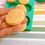 Thumbnail: Silicone mould of a realistic shortbread cookie 