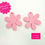 Thumbnail: Acrylic laser cut flowers earring blanks
