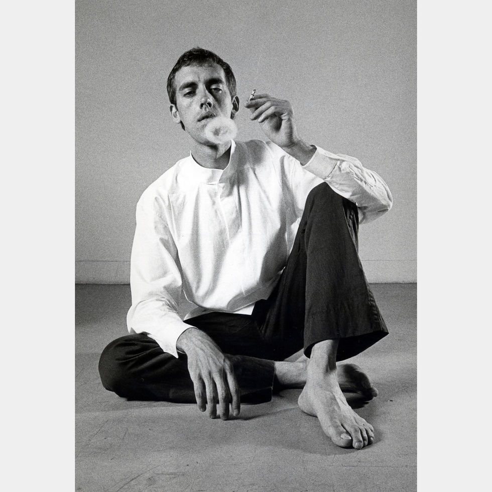 Peter Hujar, Untitled (Smoke Ring), 1983