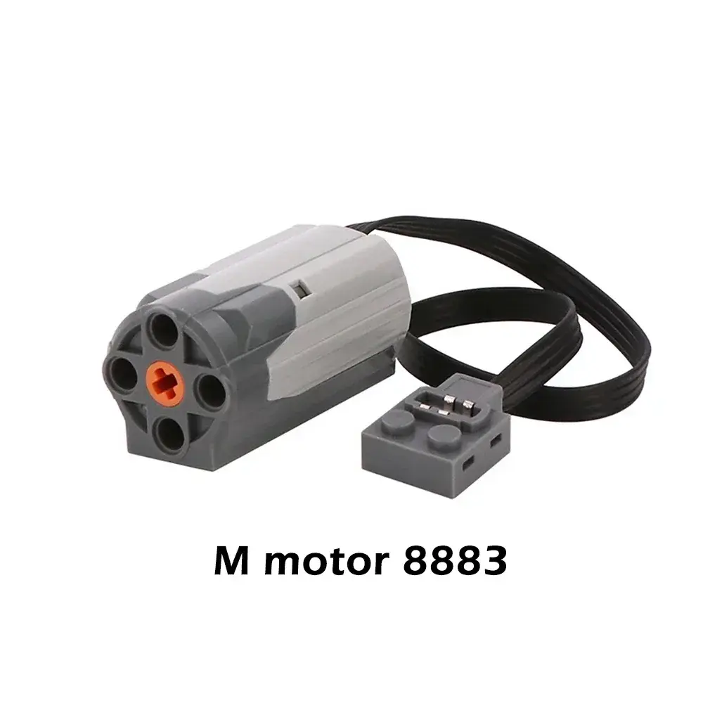 MOC Power Functions Servo Train Motor Battery Box Switch Light IR