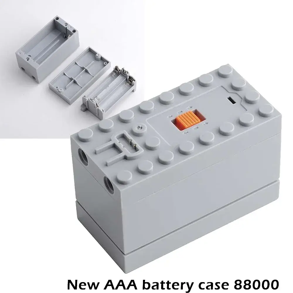 MOC Power Functions Servo Train Motor Battery Box Switch Light IR