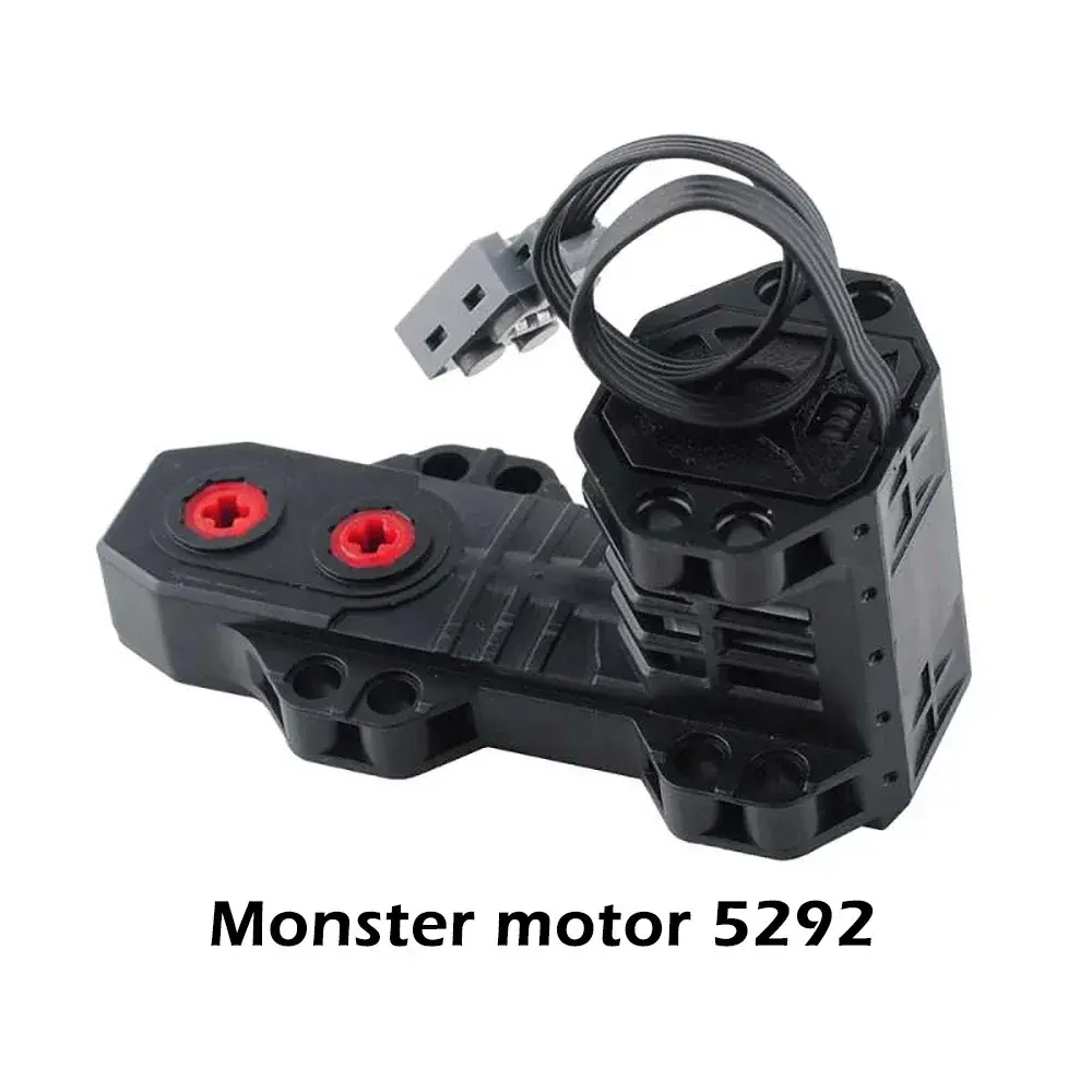 MOC Power Functions Servo Train Motor Battery Box Switch Light IR