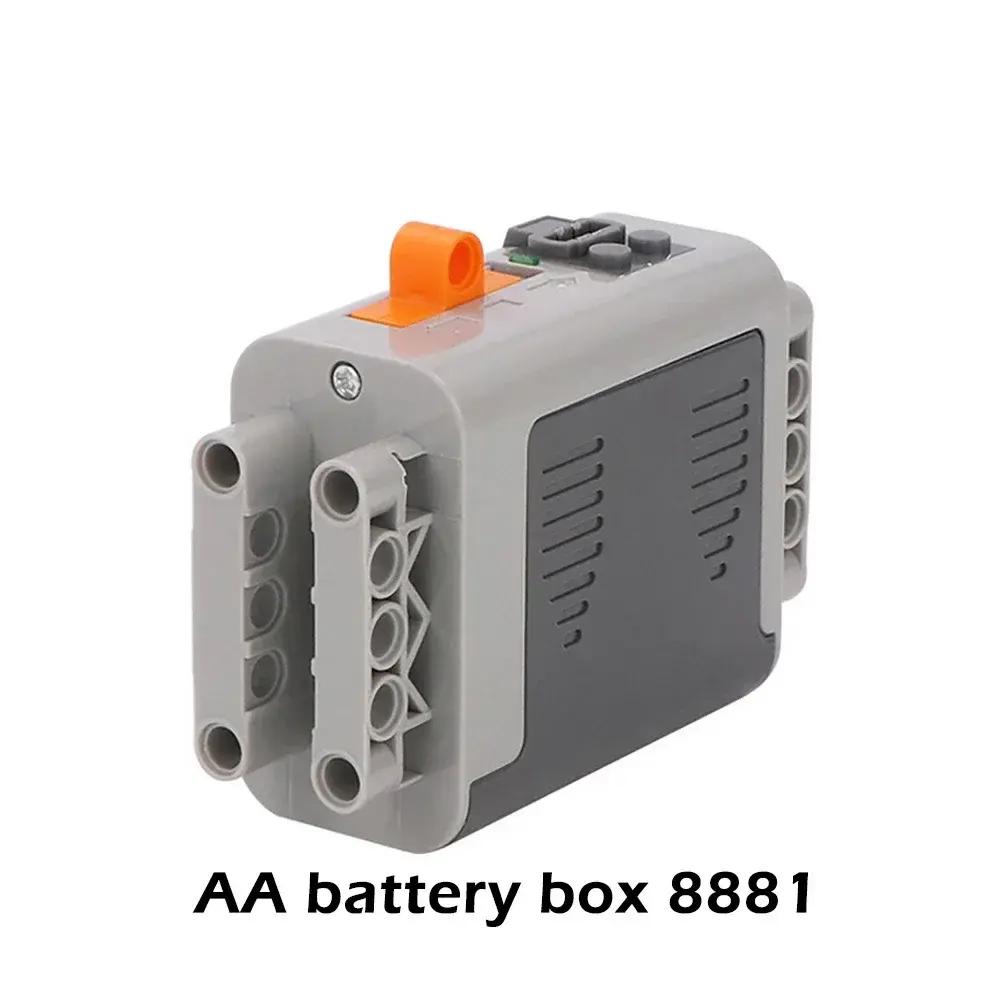 MOC Power Functions Servo Train Motor Battery Box Switch Light IR