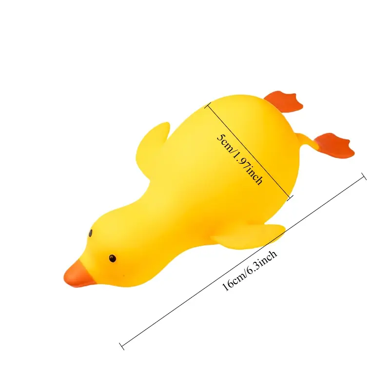 Squishy Antistress Duck Fidgets Toys Cute Goose Animals Vent Toys for