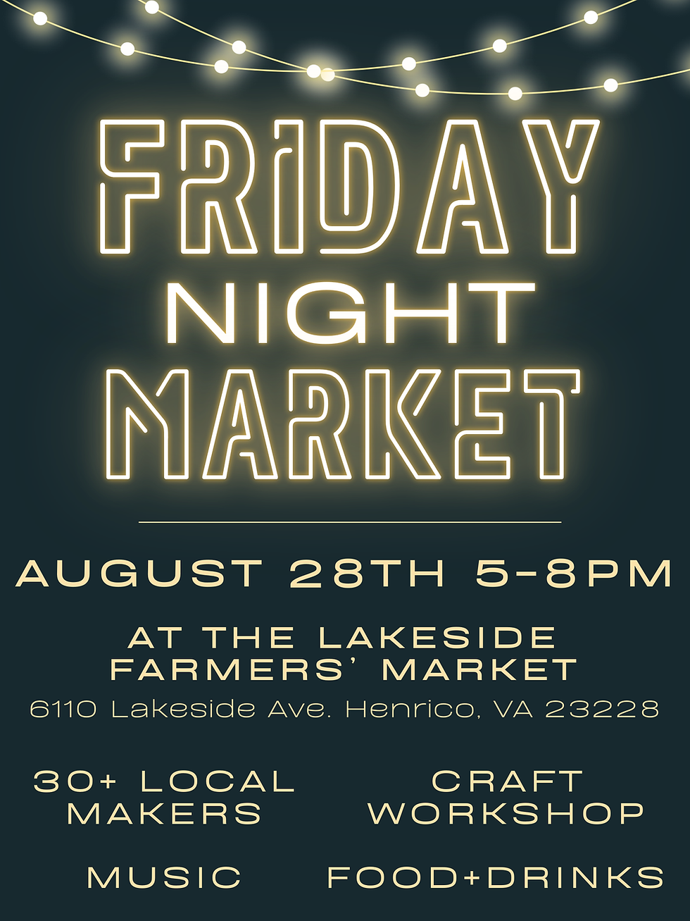 August Friday Night Market