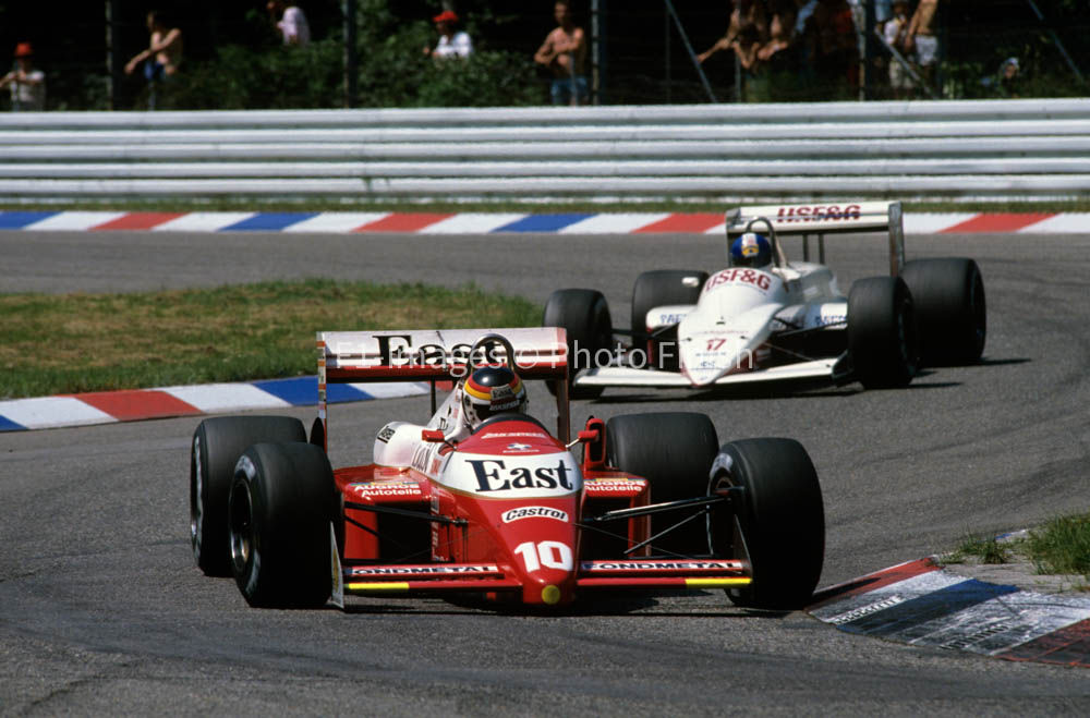 German Grand Prix, Hockenheim, Germany 1988 Bernd Schneider Zakspeed. 01