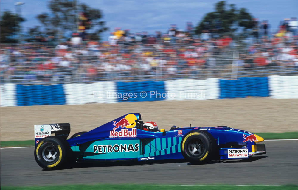 European Grand Prix Jerez, Spain 1997 Johnny Herbert Saube Sauber. 02