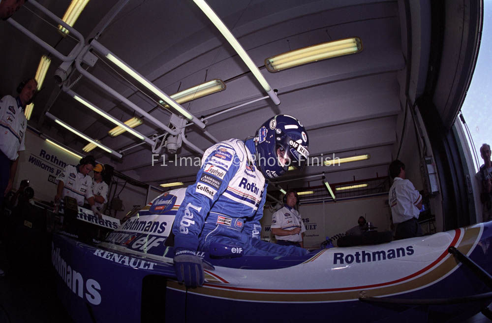Hungarian Grand Prix, Budapest Hungary 1995 Damon Hill Will Williams. 02
