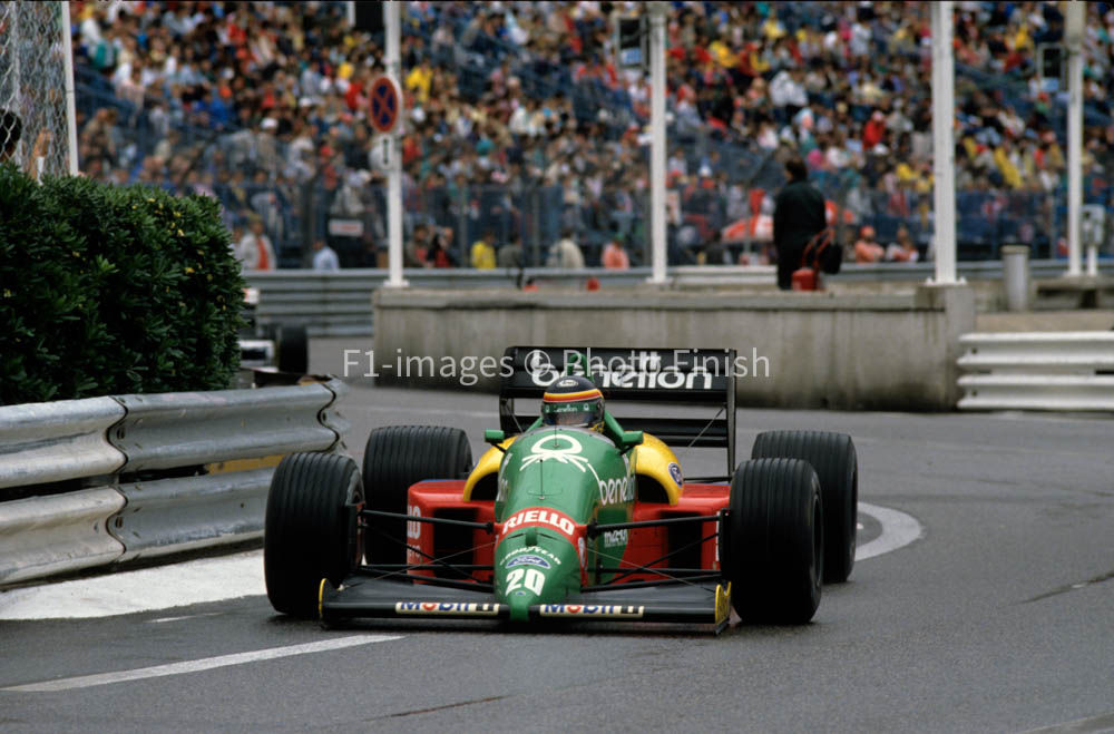 Monaco Grand Prix Monte Carlo Monaco. 1988 Thierry Boutsen Benetton. 01