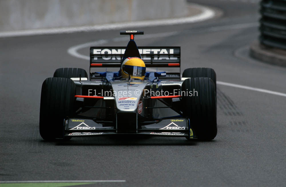 Monaco Grand Prix Monte Carlo Monaco. 1999 Luca Badoer Fort Minardi. 02