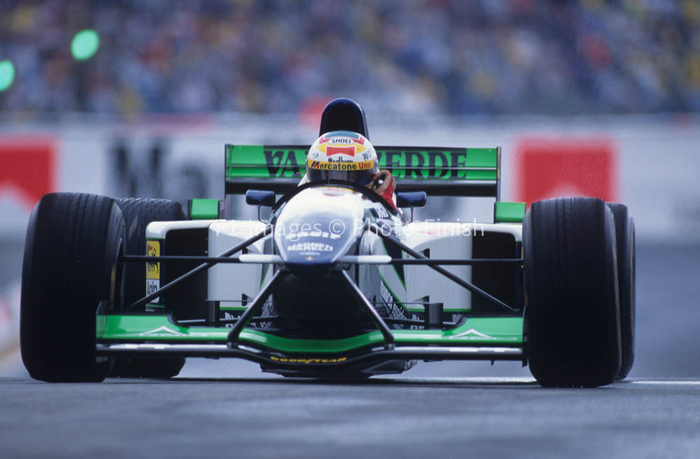 Brazilian GP Interlagos Sao Paulo Brazil 1995 Luca Badoer M Minardi. 01