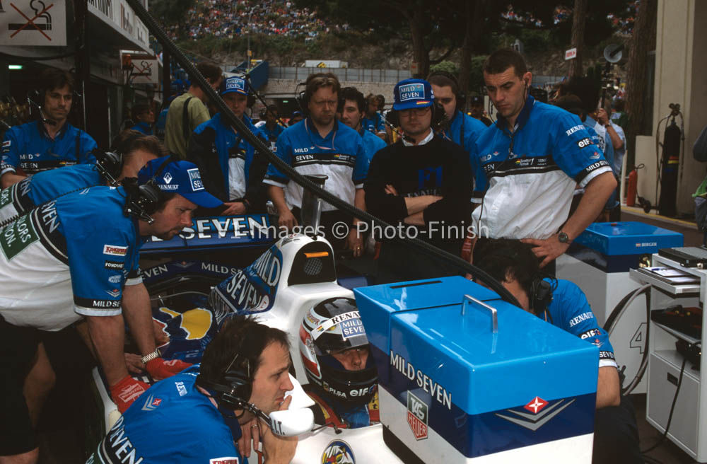 Monaco Grand Prix Monte Carlo Monaco. 1996 Gerhard Berger B Benetton. 07