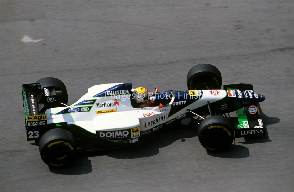 Monaco Grand Prix Monte Carlo Monaco. 1995 Pierluigi Martin Minardi. 01