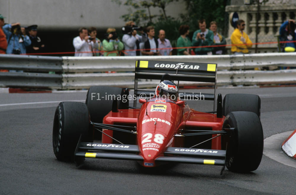 Monaco Grand Prix Monte Carlo Monaco. 1988 Gerhard Berger F Ferrari. 06