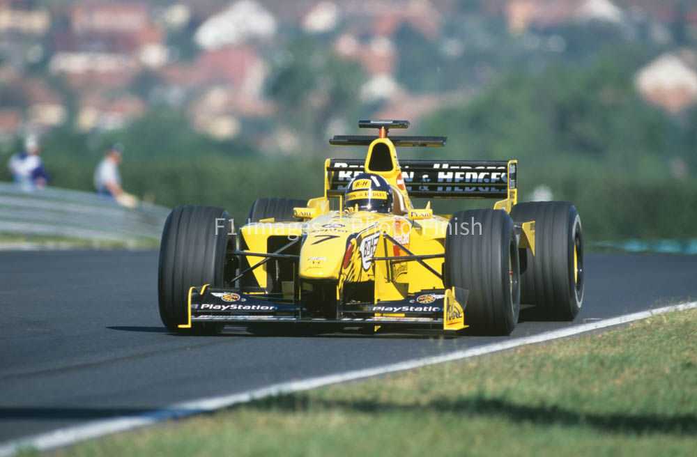 Hungarian Grand Prix, Budapest Hungary 1999 Damon Hill Jord Jordan. 06