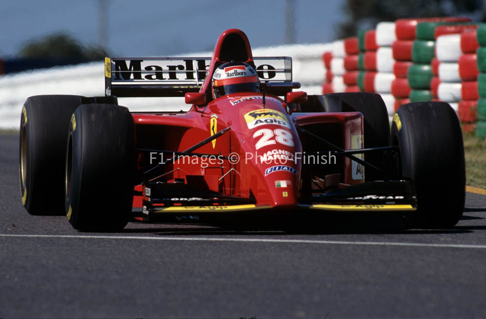 Japanese Grand Prix Suzuka Circuit Japan 1995 Gerhard Ber Ferrari. 01