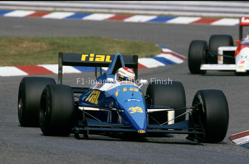 German Grand Prix, Hockenheim, Germany 1989 Volker Weidler Rial. 02