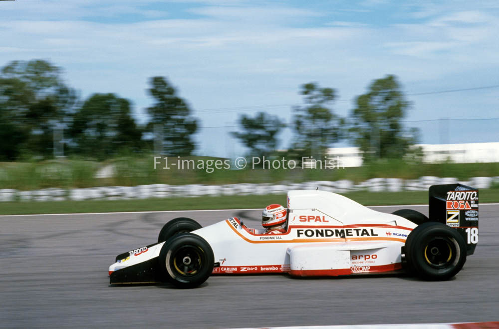 Brazilian GP Jacarepagua Autodromo, Rio de Janeiro Brazil 19 Osella. 03