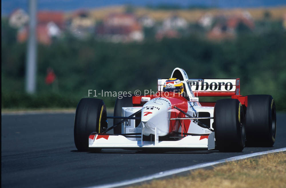 Hungarian Grand Prix, Budapest Hungary 1995 Mark Blundell M McLaren. 03