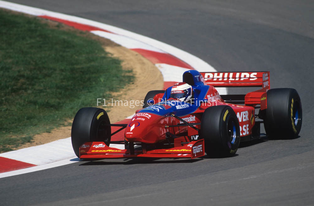 European Grand Prix Nurburgring Germany 1996 Jos Verstappen Footwork. 01