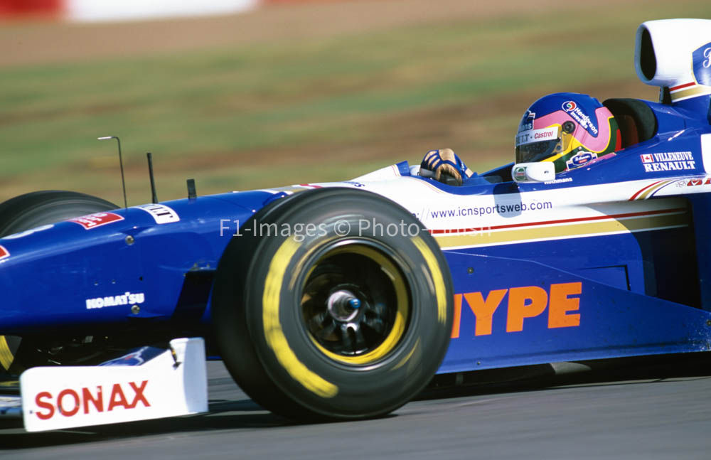 Argentinean GP Buenos Aires 1997 Jacques Villeneuve BAR Will Williams.