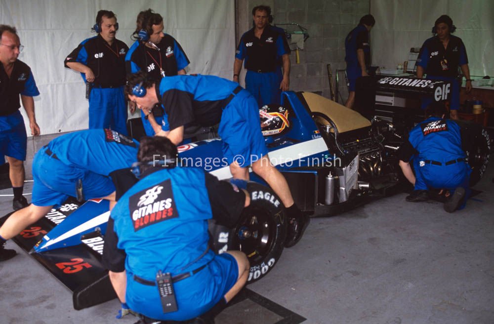 Brazilian GP Sao Paulo Brazil 1991 Thierry Boutsen Ligier J Ligier. 01