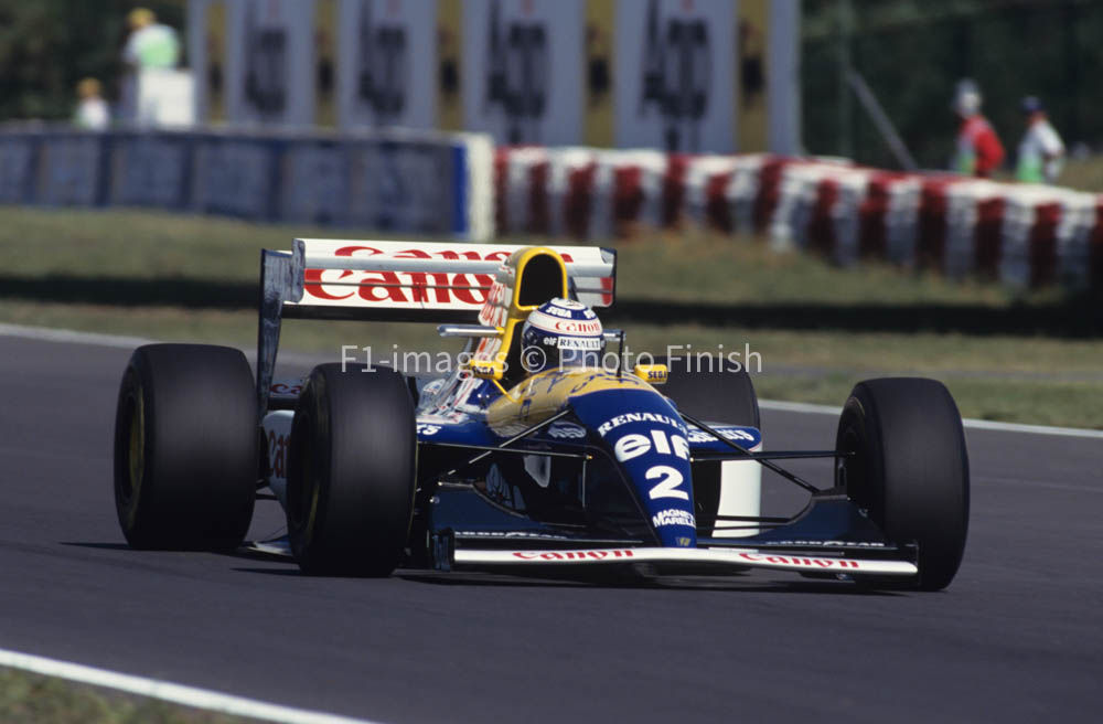 Hungarian Grand Prix, Budapest Hungary 1993 Alain Prost Wil Williams. 07