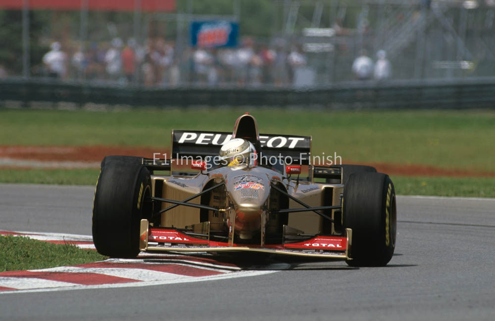 Canadian Grand Prix Montreal Canada 1996 Martin Brundle Jo Jordan. 01
