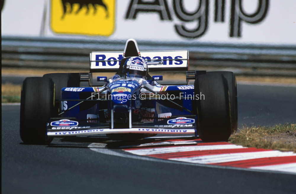 Hungarian Grand Prix, Budapest Hungary 1995 David Coulthard Williams. 04
