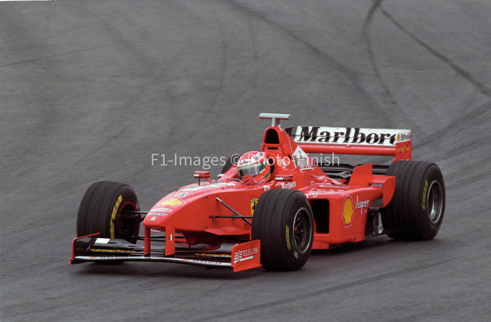 Brazilian GP Interlagos Sao Paulo Brazil 1998 Eddie Irvine Ferrari. 04