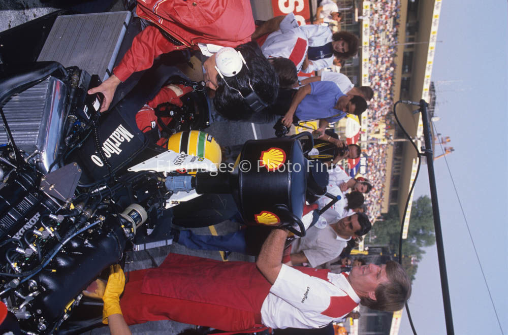 Italian GP Autodromo Monza Italy 1988 Ayrton Senna Mclaren M McLaren. 04