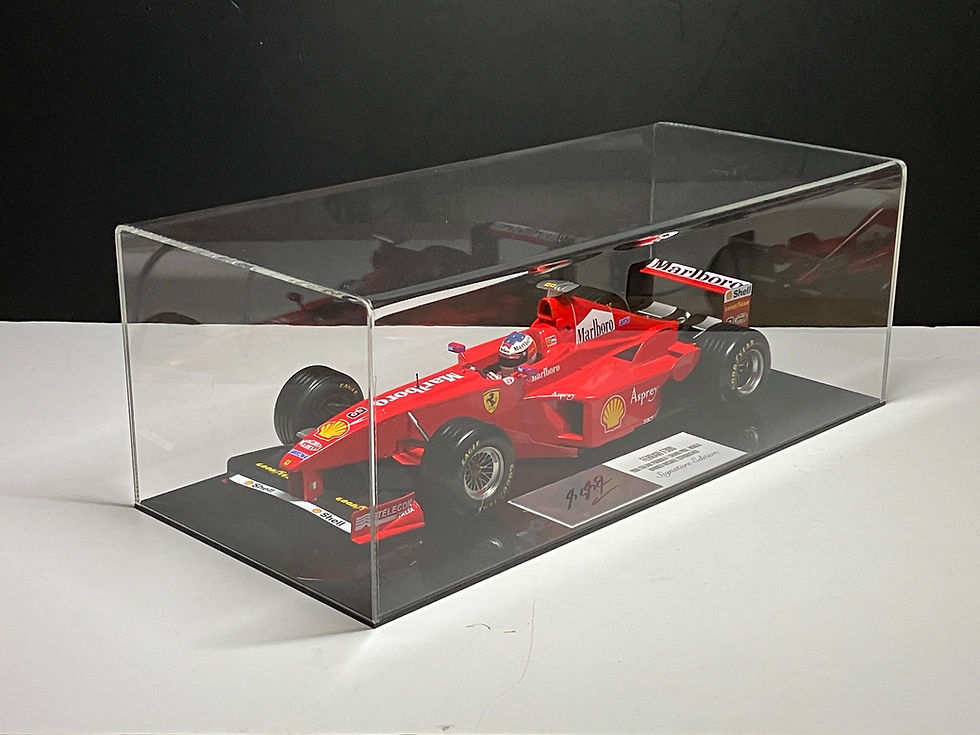 Thumbnail: Michael Schumacher signed 1/12 scale Ferrari F300