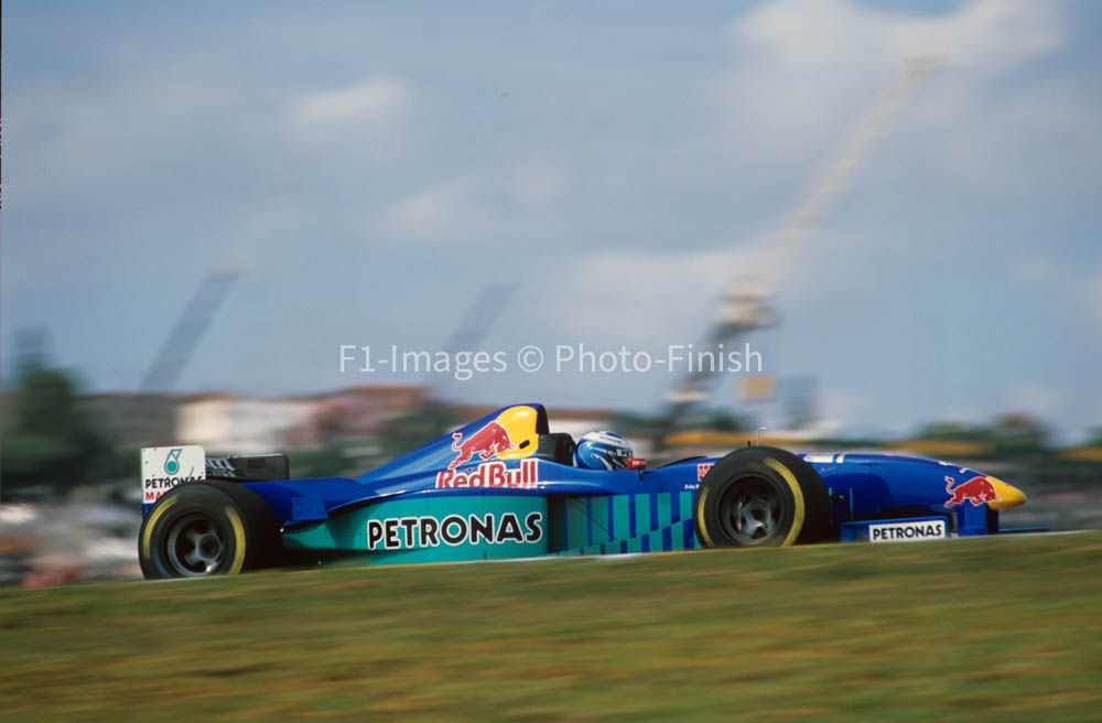 Brazilian GP Interlagos Sao Paulo Brazil 1997 Gianni Morbi Sauber. 01
