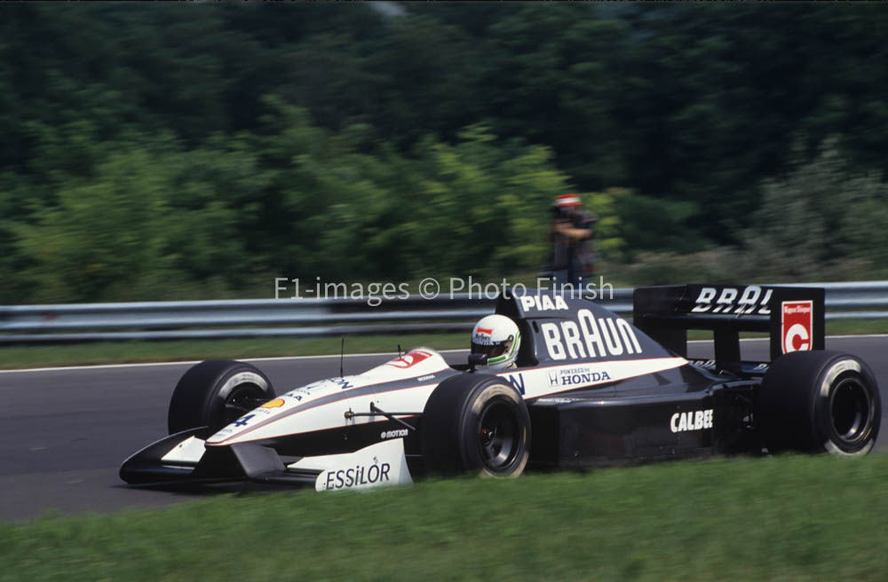 Hungarian Grand Prix, Budapest Hungary 1991 Stefano Modena Tyrrell. 03