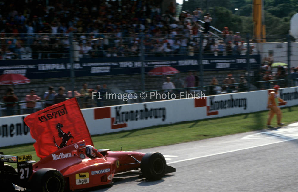 San Marino Grand Prix, Imola, Italy. 1994 Nicola Larini Fer Ferrari. 10