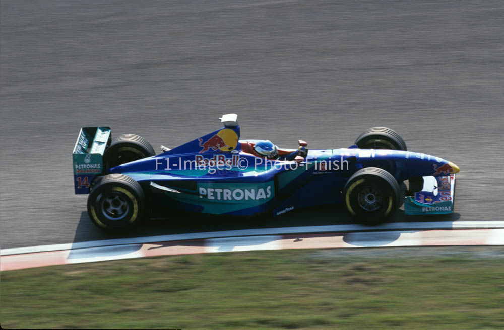 Japanese Grand Prix Suzuka Circuit Japan 1998 Jean Alesi Sauber.