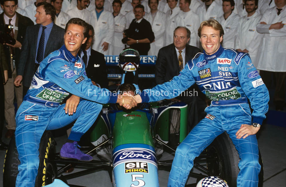 1994 Benetton Team © Formula One Pictures Picture by John Benetton.
