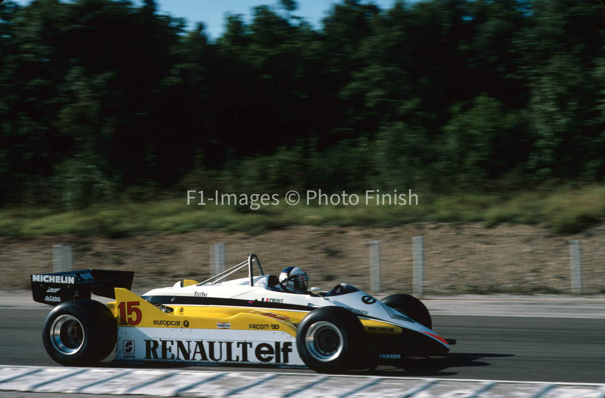 1982 Alain Prost Renault RE30 © Formula 02