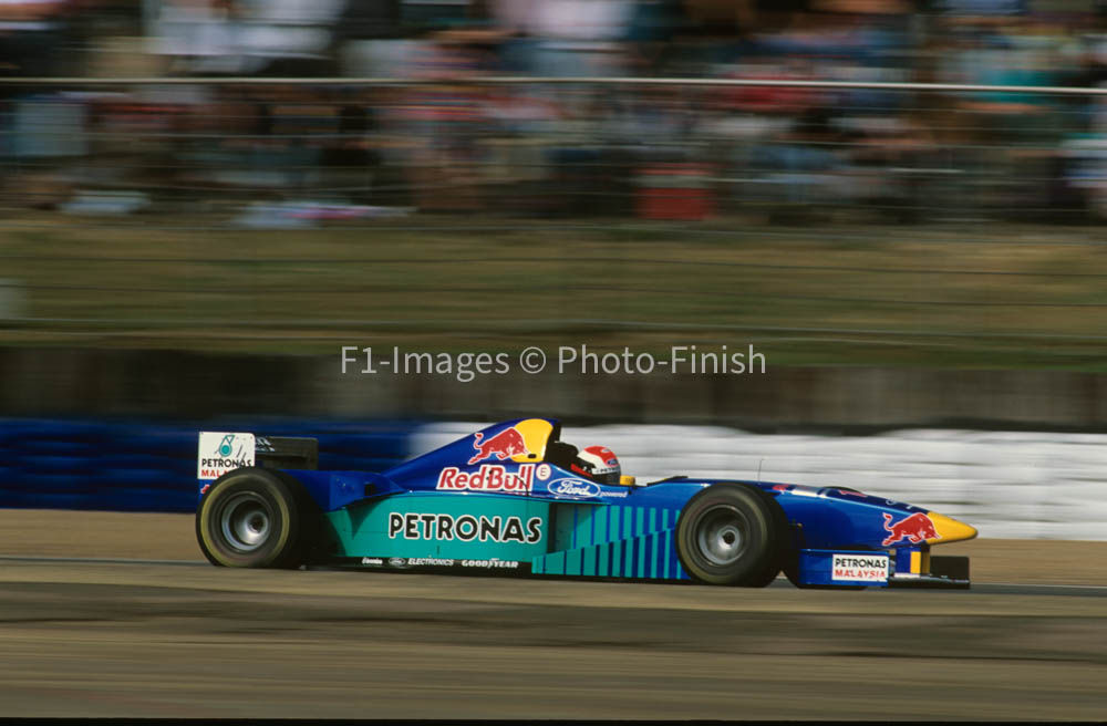 British Grand Prix Silverstone, England, 1996 Johnny Herbe Sauber. 06