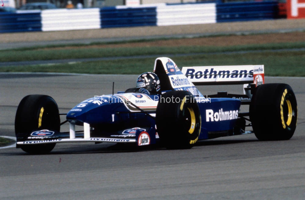 Silverstone, England, 1994 Test Damon Hill Williams Renault Williams.