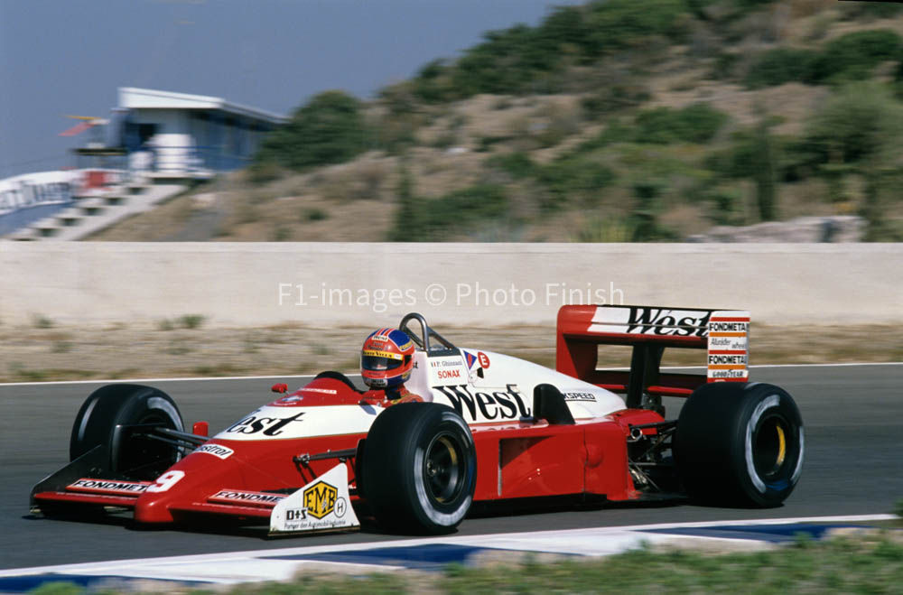 Spanish Grand Prix, Jerez, Spain 1988 Piercarlo Ghinzani Za Zakspeed. 02
