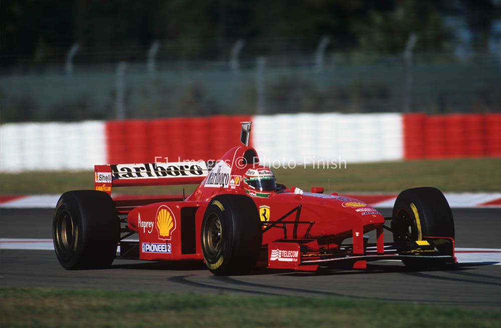 Luxembourg Grand Prix Nurburgring Germany 1997 Eddie Irvine Ferrari. 02