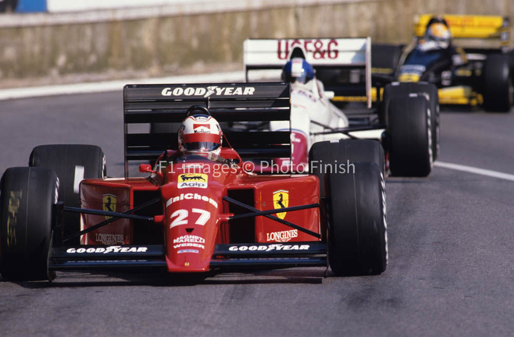 Monaco Grand Prix Monte Carlo Monaco. 1989 Nigel Mansell Fer Ferrari. 01